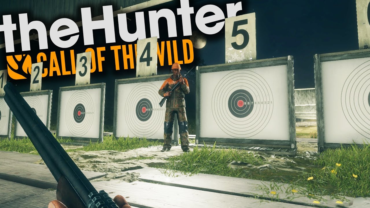 The Hunter Call Of The Wild TESTING THE SHOOTING RANGE!! YouTube
