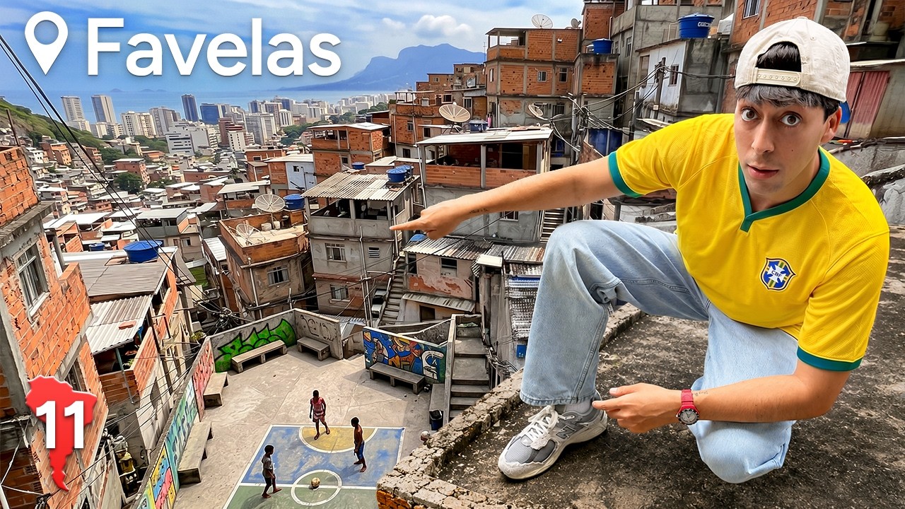DENTRO DE LAS FAVELAS DE RÍO DE JANEIRO 🇧🇷 | El Mejor País de LATAM