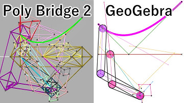 Quadratic Bezier Curve Linkage / Mechanism using De Casteljau