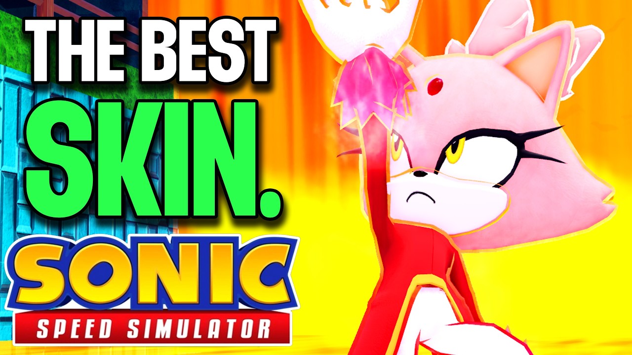 This is the BEST Character in Sonic Speed Simulator!