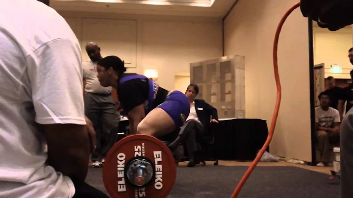 Tina M. Robinson  Pulling 402 in BEAST MODE!