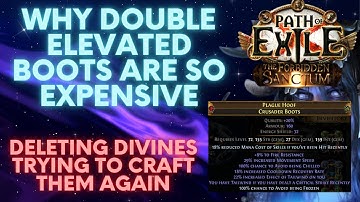 PoE 3.20-3.24: Craft Double Elevated Tailwind Cooldown boots