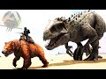 EL INDOMINUS REX SE HA ESCAPADO! cazando al dinosaurio hibrido mas peligroso ARK Jurassic World 3