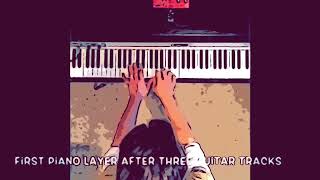 Video thumbnail of "fender rhodes piano on looper"