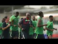 Full super eagles training see nwabali in training