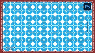 [ Photoshop Tutorial ] How to Make Octagon Pattern Background in Photoshop