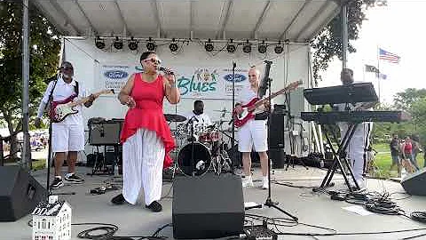 Denise Davis and the Motor City Sensations perform...