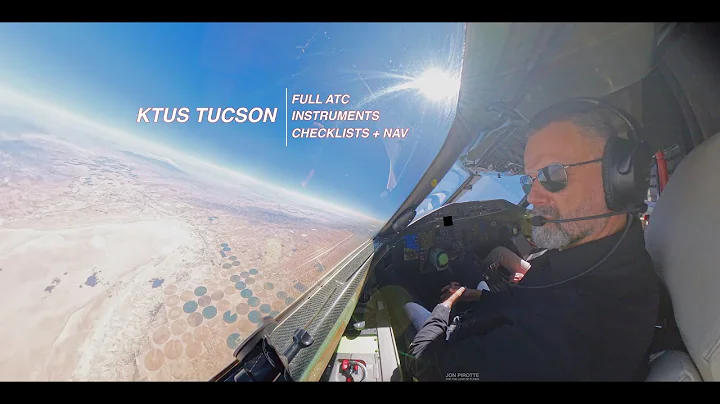 4K KTUS TUCSON Full ATC - Instruments - Checklists - NAV