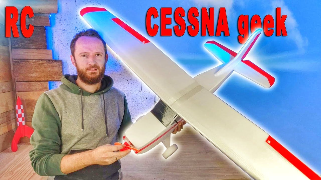 Construire un avion télécommandé FACILEMENT de A à Z - Cessna Geek 04 -  aéromodélisme 