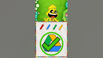 Please help me pass painting logo color puzzle game challenge - Smiling Critters #shorts