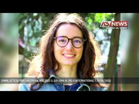 EMMA, ATTESA PER L'AUTOPSIA. NEL 2022 IL DIPLOMA AL PIO X INTERNATIONAL  | 28/01/2025