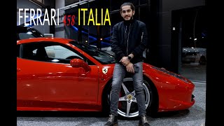 Ferrari 458 Italia in depth-review! exterior, interior and exhaust! AraamFarhad Erbil 2021