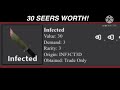 HOW TO WIN A FREE INFECTED KNIFE!! (Part 2 of 200 sub special) (mm2)