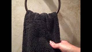 HOW TO SOFTEN CRUNCHY BATH TOWELS