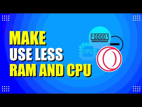 How To Make Opera GX Use Less RAM And CPU (Easy Method)