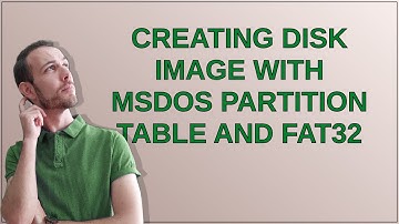 Unix: Creating disk image with msdos partition table and fat32