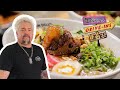 Guy Fieri Tries Oxtail Saimin | Diners, Drive-Ins and Dives | Food Network