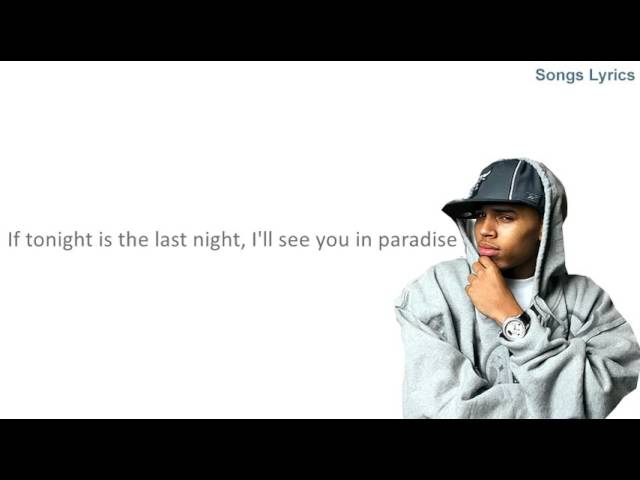 Benny Benassi & Chris Brown - Paradise (Lyrics)