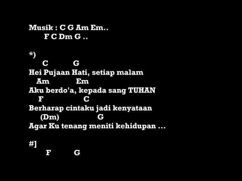 Pujaan Hati Kangen Band Chord Lirik