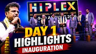 HIPLEX 2026 | India's Biggest Plastic Manufacturing Expo | Day-1 Highlights