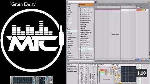 Ableton Live  - How To Use Grain Delay