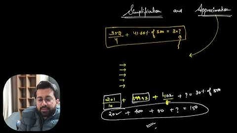 class 5-Simplification & Approximation Part - 1 by ashish arora sir 