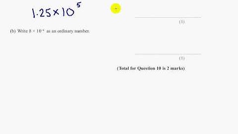 Edexcel GCSE Maths Modular Higher Unit 2 -  Nov 2012 - Q10ab