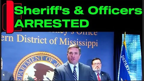 F.B.I. Arrest Mississippi Sheriffs & 12 Officers Charged in Drug Trafficking Bribery Scheme.