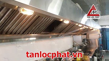 Thiết kế thi công tum hút mùi công nghiệp trọn gói cho nhà hàng tại Hải Phòng