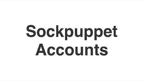 TLKOEF2005 Rants : Sockpuppet Accounts
