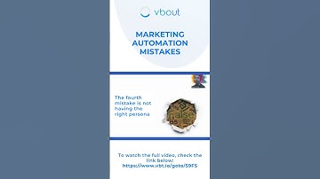 Marketing automation #4 out of 10: Not having the right persona. #shorts #marketingautomation