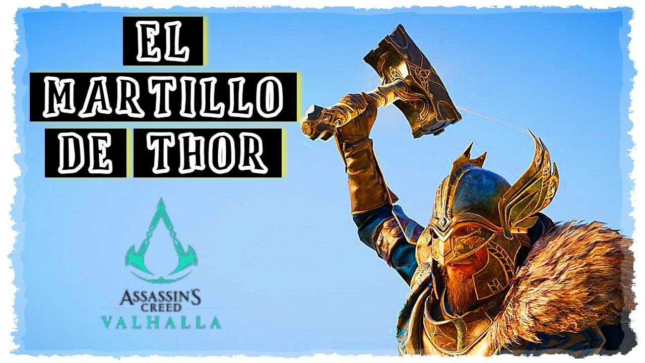 🔥 Cómo Conseguir el MARTILLO DE THOR (martillo mítico MJOLLNIR) en  ASSASSIN'S CREED VALHALLA - 