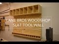 Slat Tool Wall // John Heisz Design Slat Tool Wall // John Heisz Design