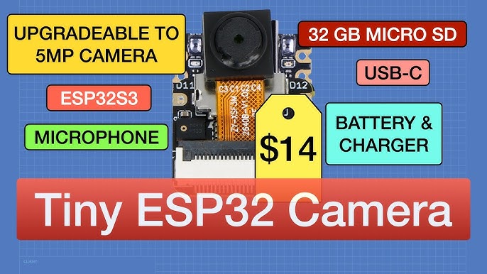 Use a ESP32-CAM Module to Stream HD Video Over Local Network - Tutorial  Australia