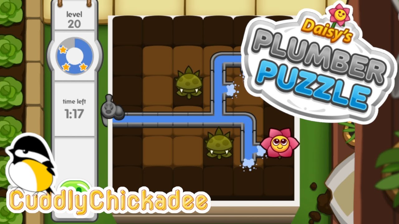 Abcya daisy s plumber puzzle level 11 20 3 star solution walkthrough