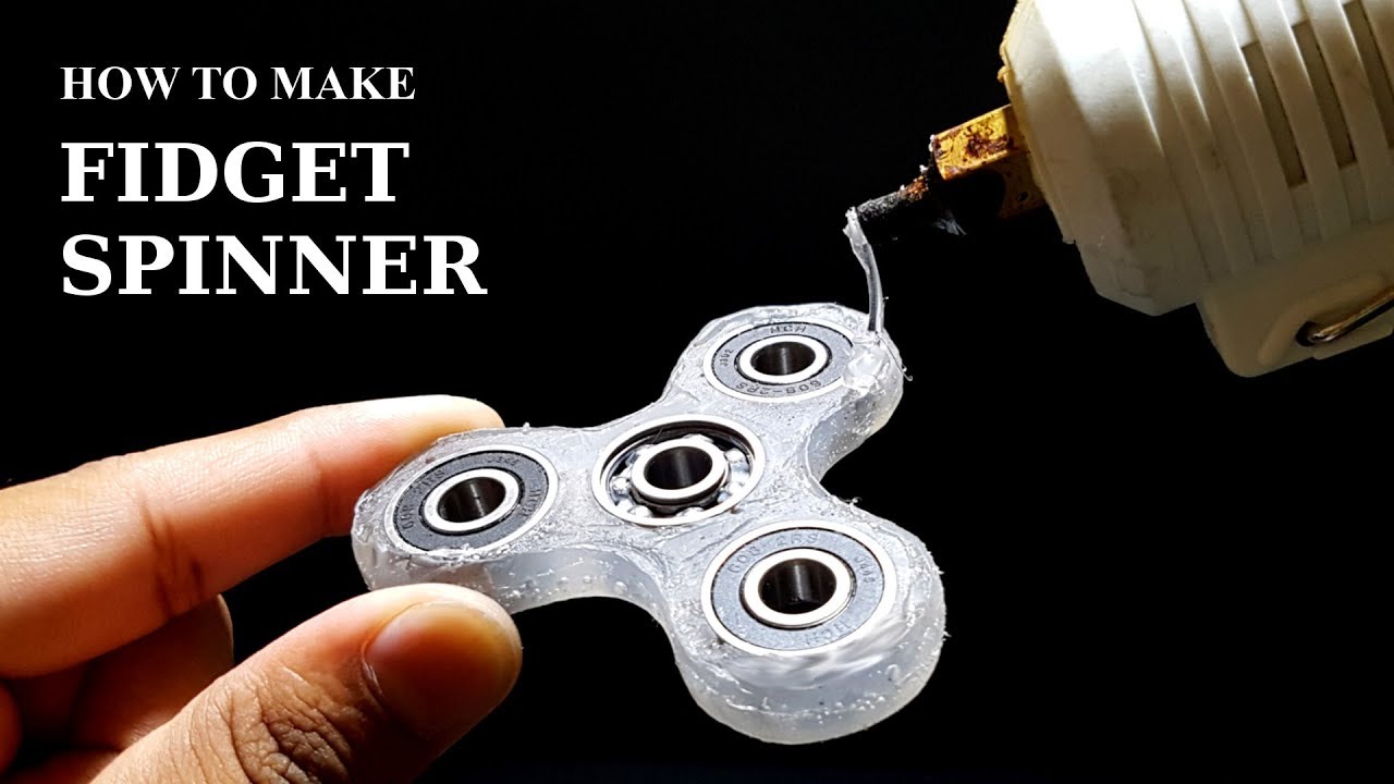 how to make spinner fidget