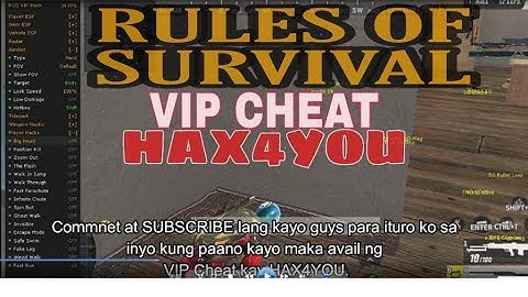 Rules of Survival Premium VIP Cheat 2022 by ZHEATER GAMING