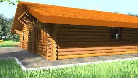 3D Model of Log Cabin Review