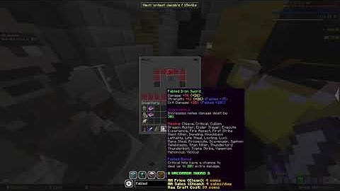 "How to add fuming hot potato books on a weapon in skyblock"