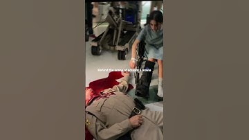 Jenna Ortega behind the scene of scream 5