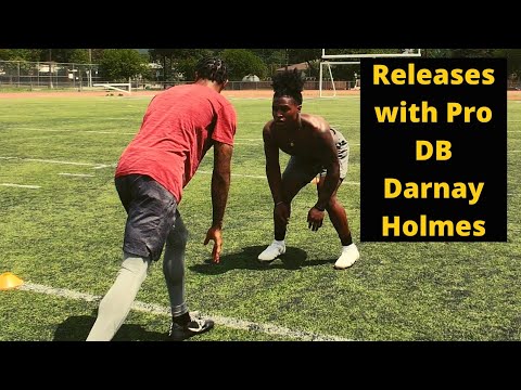 Working releases with Giants DB Darnay Holmes