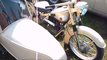 Nimbus motorcycle with sidecar
