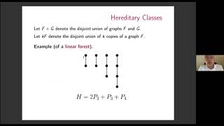 2020-10-15 Daniël Paulusma - Clique-width and Graph Colouring for Hereditary Graph Classes screenshot 5