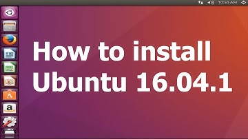 How to install Ubuntu 16.04.1 | virtual Ubuntu installation step by step