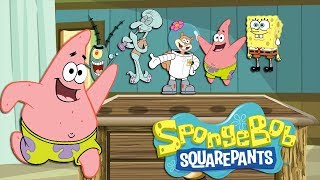 Five Little Spongebob Squarepants Jumping On The Nightstand 5 Little Monkeys Jumping On The Bed