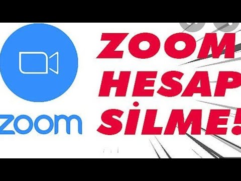 Zoom Hesabı silme