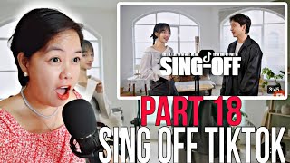 LeBrent Reacts: SING-OFF TIKTOK SONGS PART 18 (Like I Do, พี่ชอบหนูที่สุดเลย ILYTM, Oke Gas) vs 