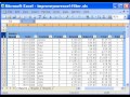 Filtering data in Excel thumbnail