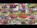 [240 KRÄFTE] - Einsatzfahrten zu großer Waldbrandübung in Kronau - | FEUERWEHR, THW, KatS, uvm..