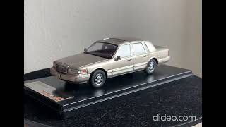 Lincoln Town Car (1996). PremiumX. 1:43.